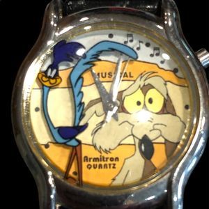 Armitron  musical road runner watch vintage rare